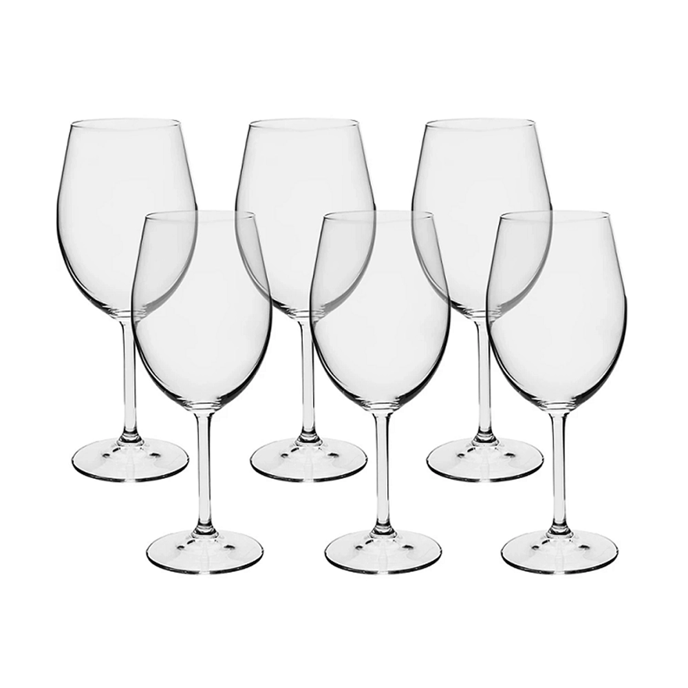 Jogo de Taças Cristal Bordeaux 6 Peças 5 ...