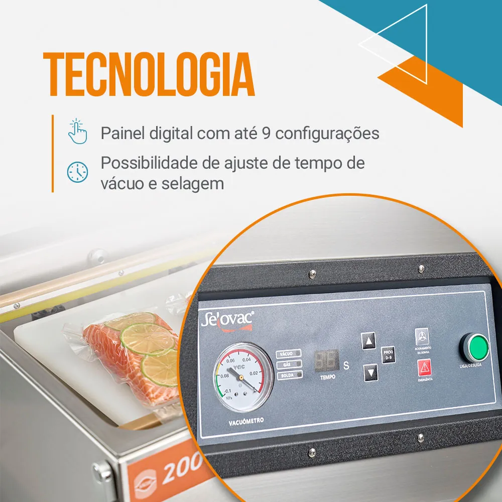 Seladora de Câmara a Vácuo Jumbo 32S 220 ...