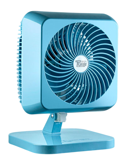 Ventilador  Mesa Ocilante Azul 127v Vent ...