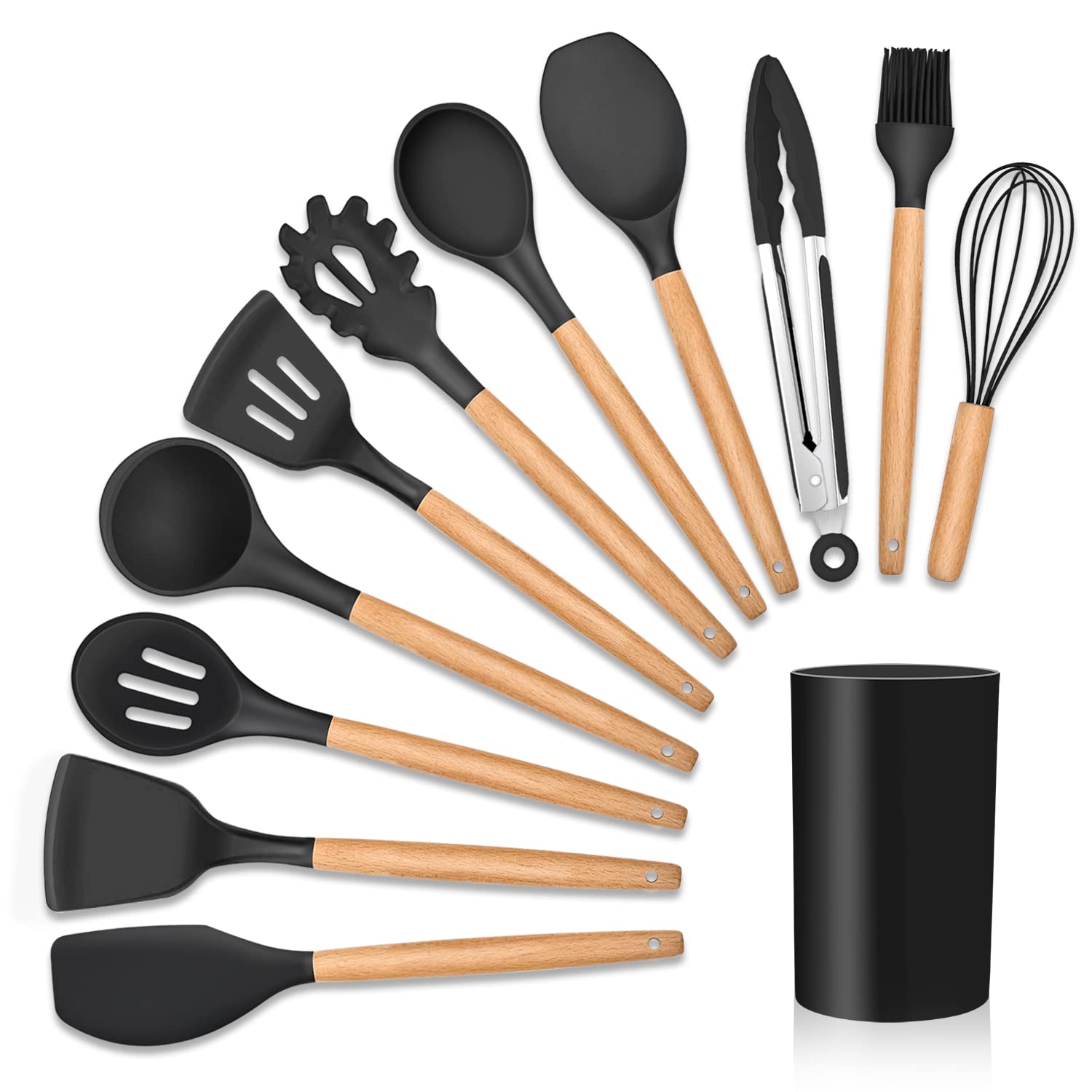 Kit Utensílios Para Cozinha 12 Peças Sil ...