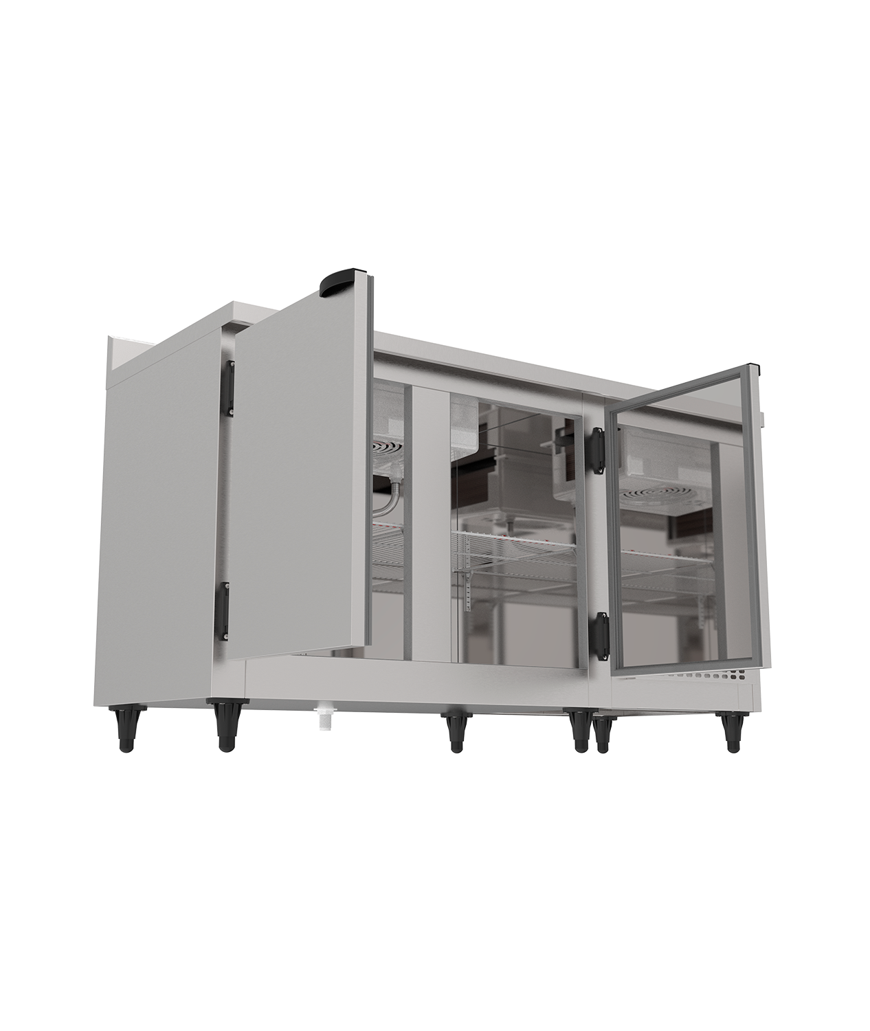 Balcão de Serviço inox Ar Forçado Linha  ...