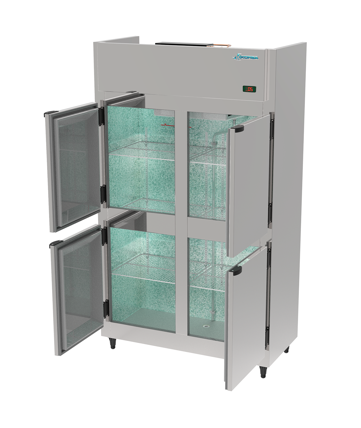 Refrigerador Vertical Inox Mini Câmara 7 ...